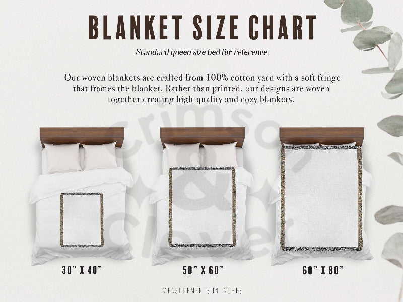 Eternally Yours Woven Blanket