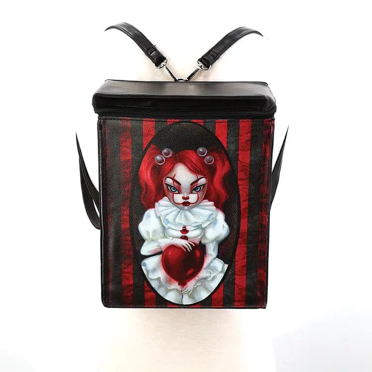 Cute Clown Square Backpack