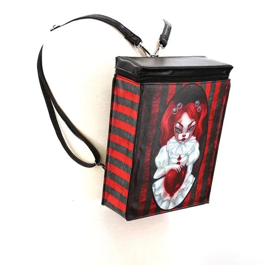 Cute Clown Square Backpack