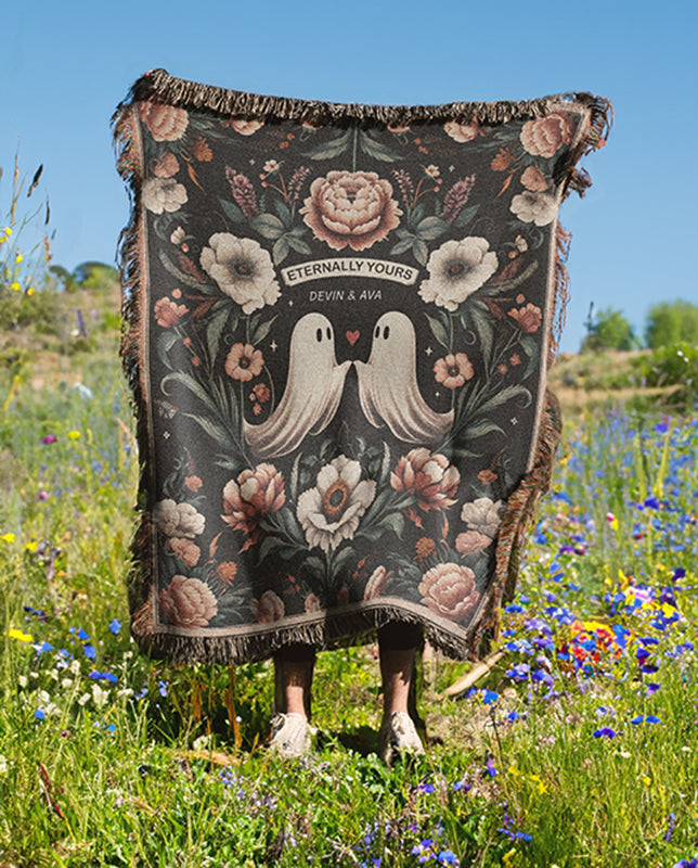 Eternally Yours Woven Blanket