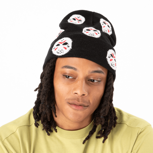 Jason Mask Glow in the Dark Beanie