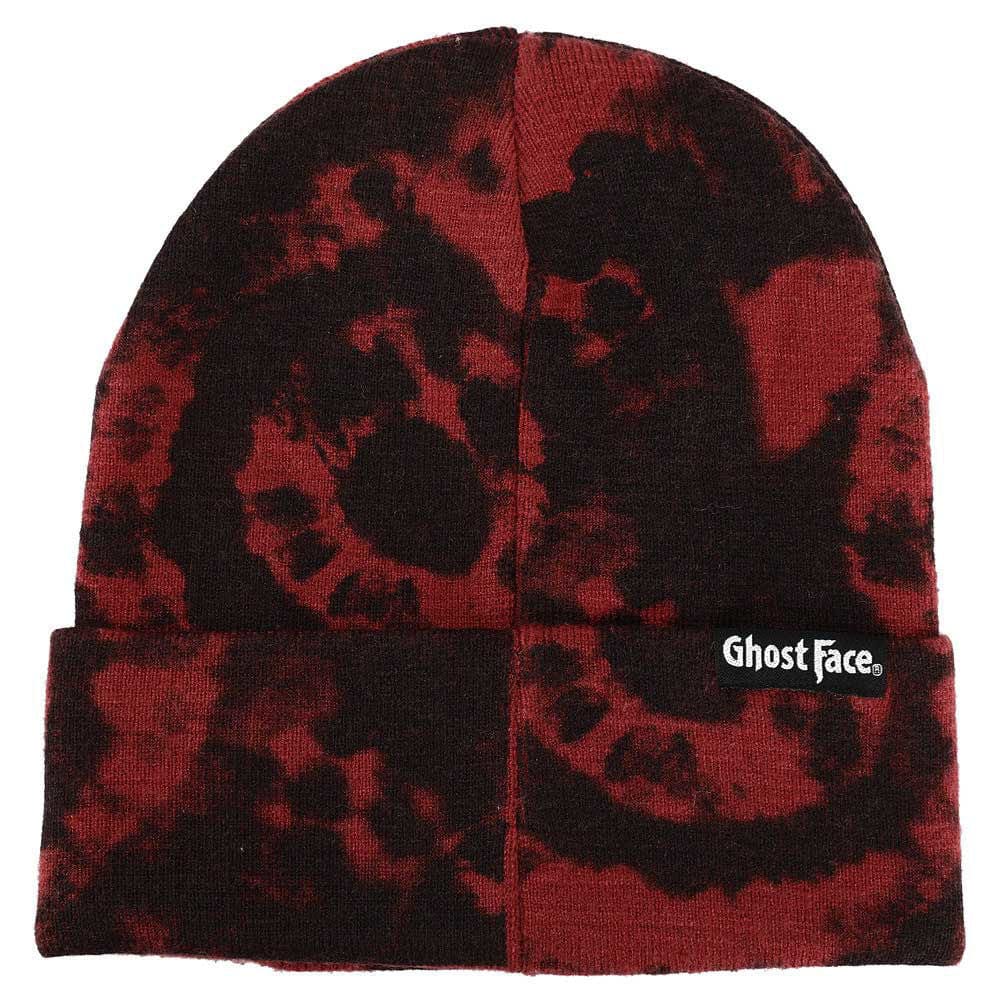 Ghost Face Tie Dye Beanie