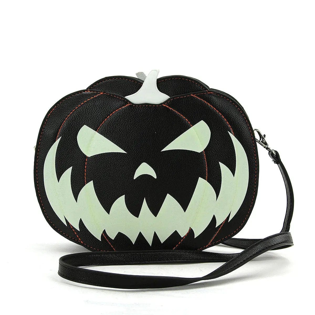 Double Sided Glow in the Dark Jack Crossbody Bag