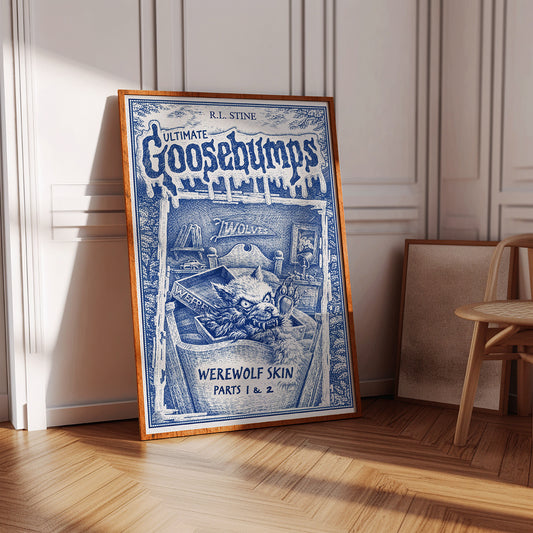 Goosebumps Toile Matte Print