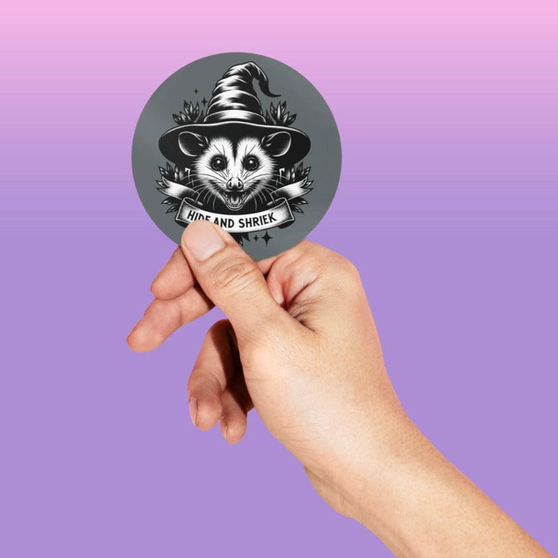 Hide and Shriek Vinyl Sticker