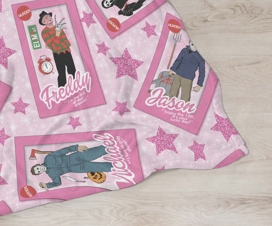 Horror Dolls Velveteen Plush Blanket