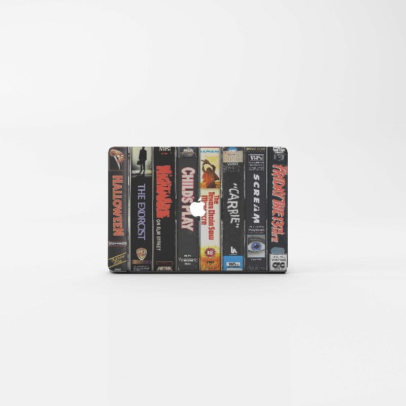 Horror VHS Laptop Skin for Macbooks