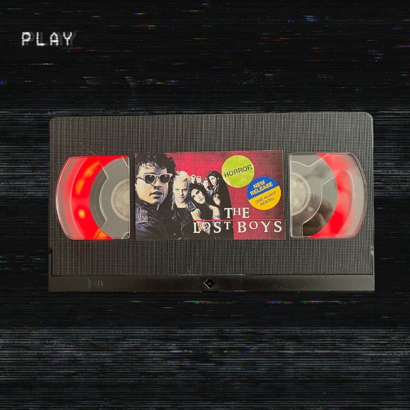 Lost Boys VHS Tape Lamp
