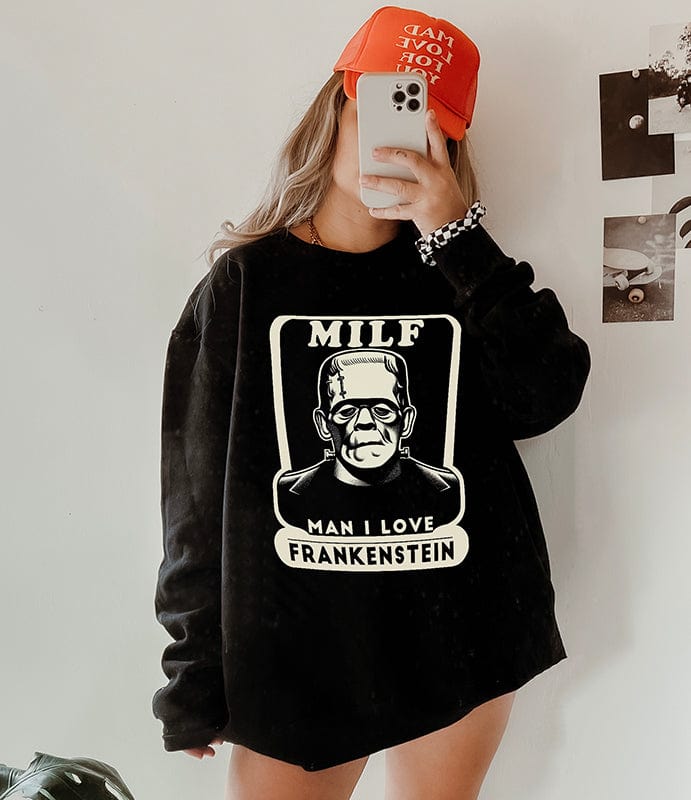 Man I Love Frankenstein Sweatshirt