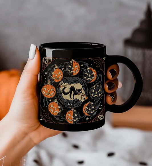 Pumpkin Moon Phase 11 oz Mug