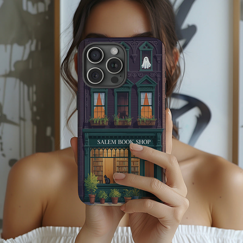 Salem Book Shop Impact Resistant Phone Case