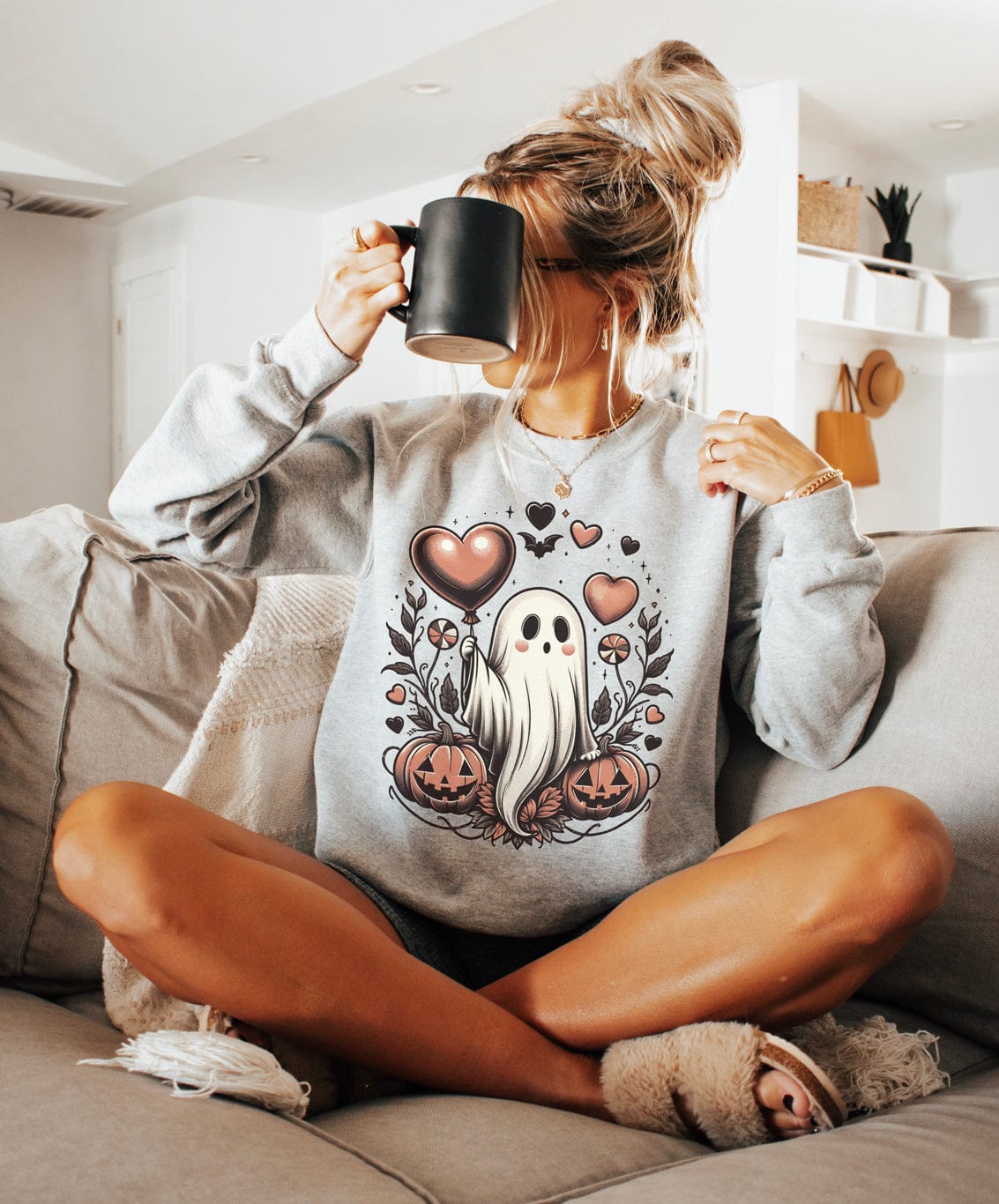 Valloween Ghostie Sweatshirt