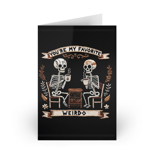 You're My Favorite Weirdo Card