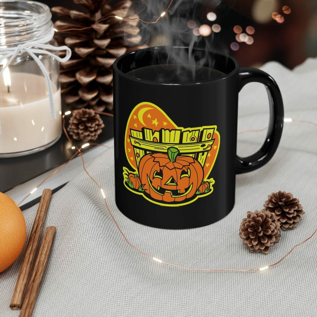 Vintage Halloween Black mug