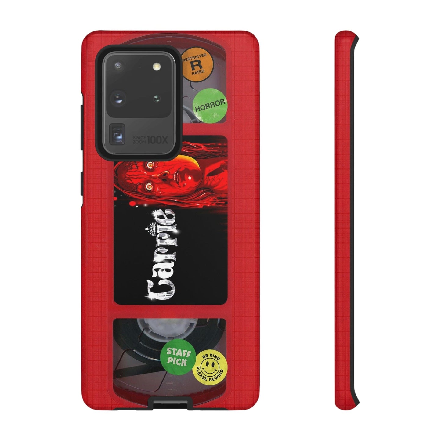 Carrie Red Edition Impact Resistant VHS Phone Case