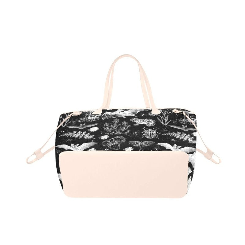 Dark Cottagecore Canvas Tote Bag