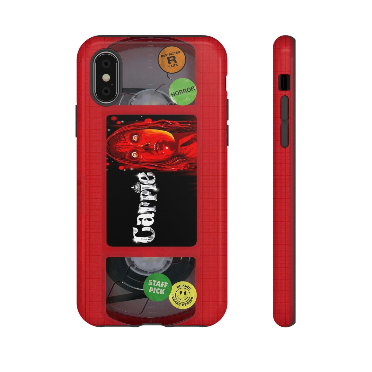 Carrie Red Edition Impact Resistant VHS Phone Case