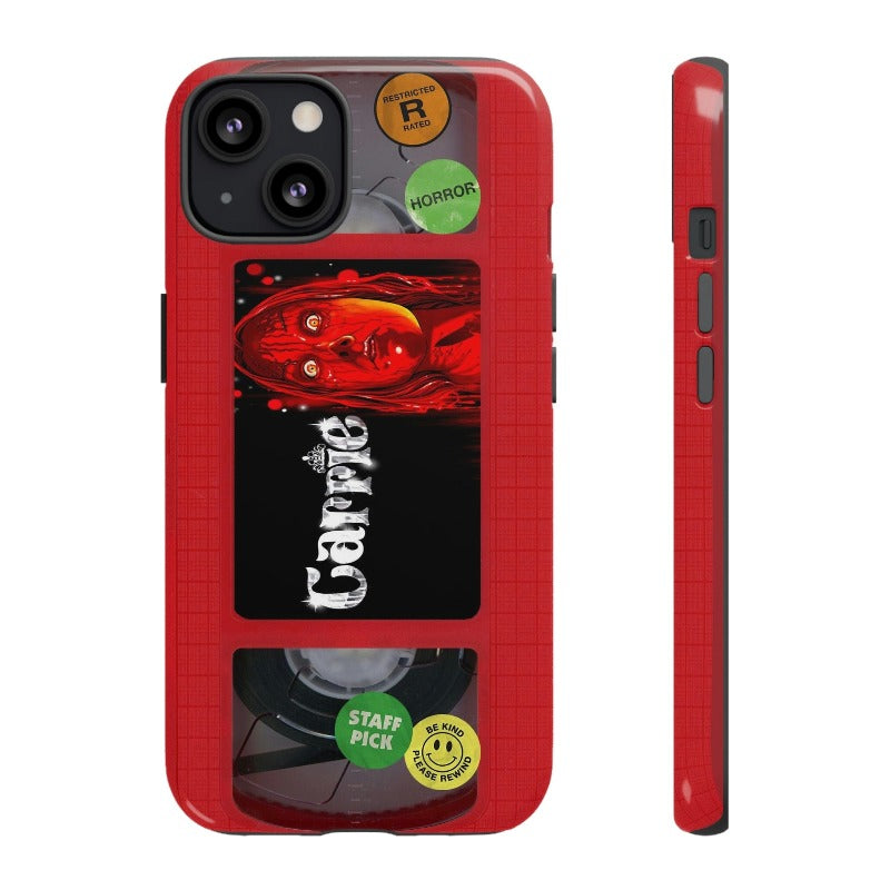 Carrie Red Edition Impact Resistant VHS Phone Case