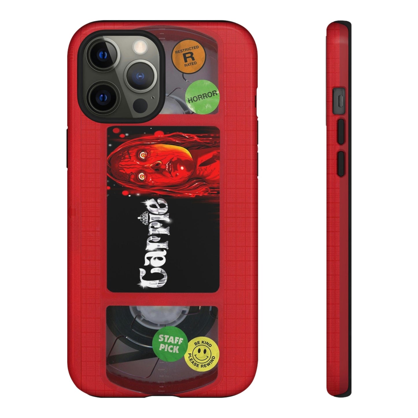 Carrie Red Edition Impact Resistant VHS Phone Case
