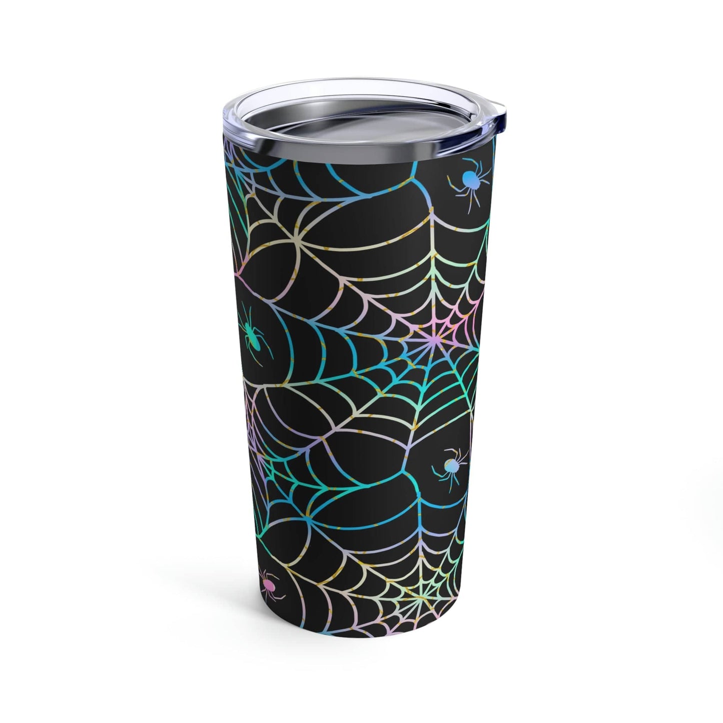 Multicolored Spider Web 20 oz Tumbler