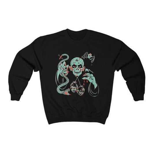 Shrunken Heads Crewneck Sweatshirt