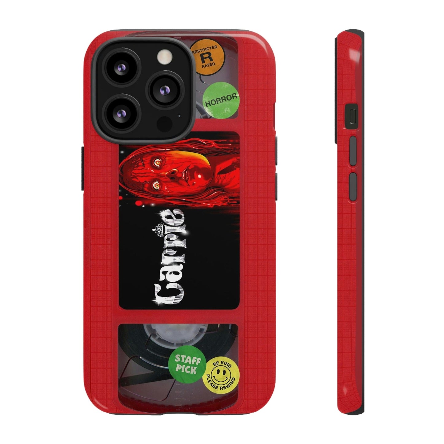 Carrie Red Edition Impact Resistant VHS Phone Case