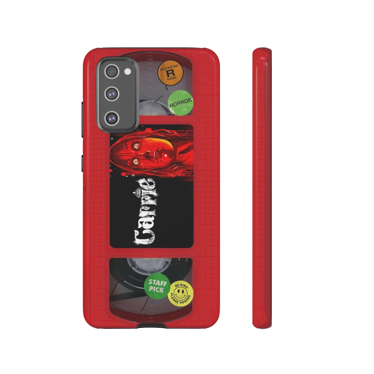 Carrie Red Edition Impact Resistant VHS Phone Case