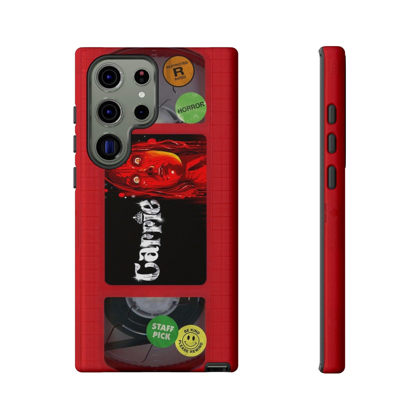 Carrie Red Edition Impact Resistant VHS Phone Case