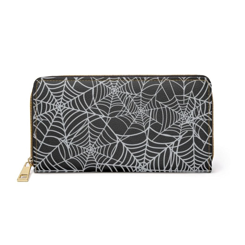 Spiderweb Zippered Wallet