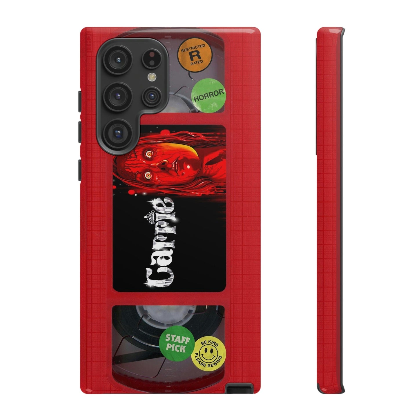 Carrie Red Edition Impact Resistant VHS Phone Case