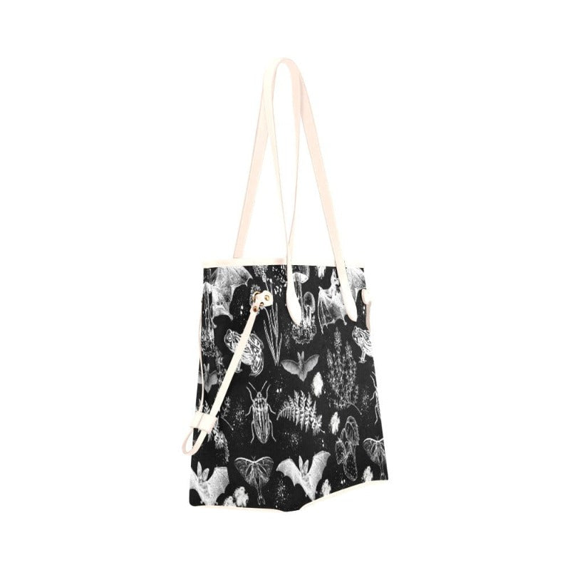 Dark Cottagecore Canvas Tote Bag