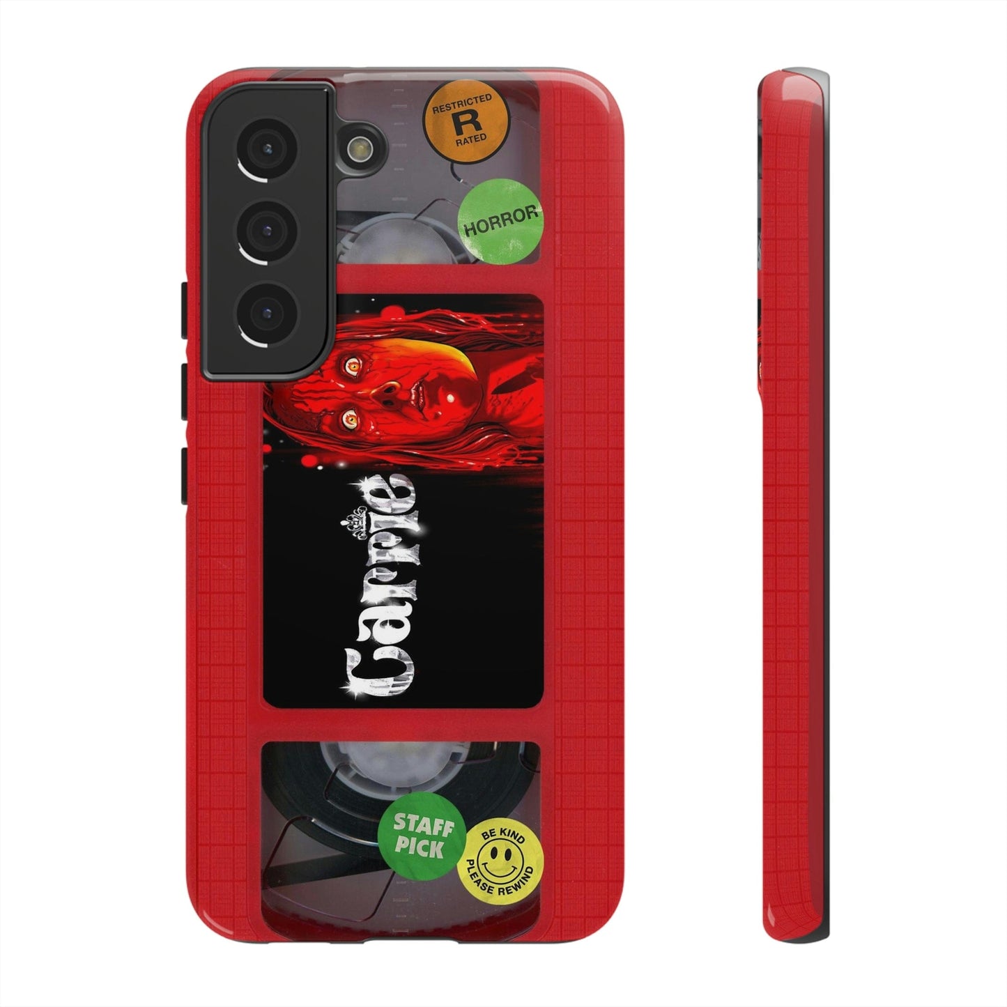 Carrie Red Edition Impact Resistant VHS Phone Case