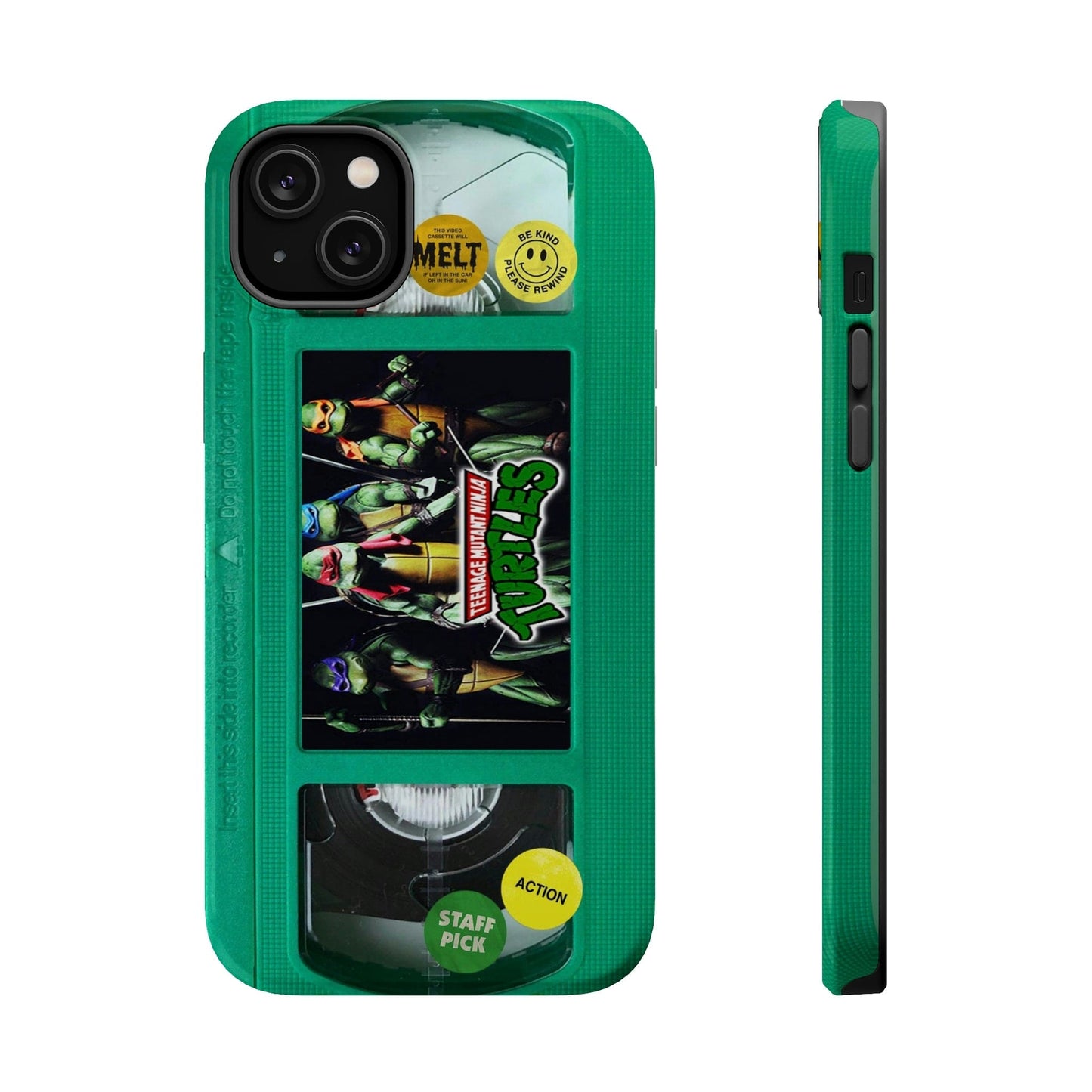 Teenage Turtles Green Edition MagSafe Impact Resistant VHS Phone Case