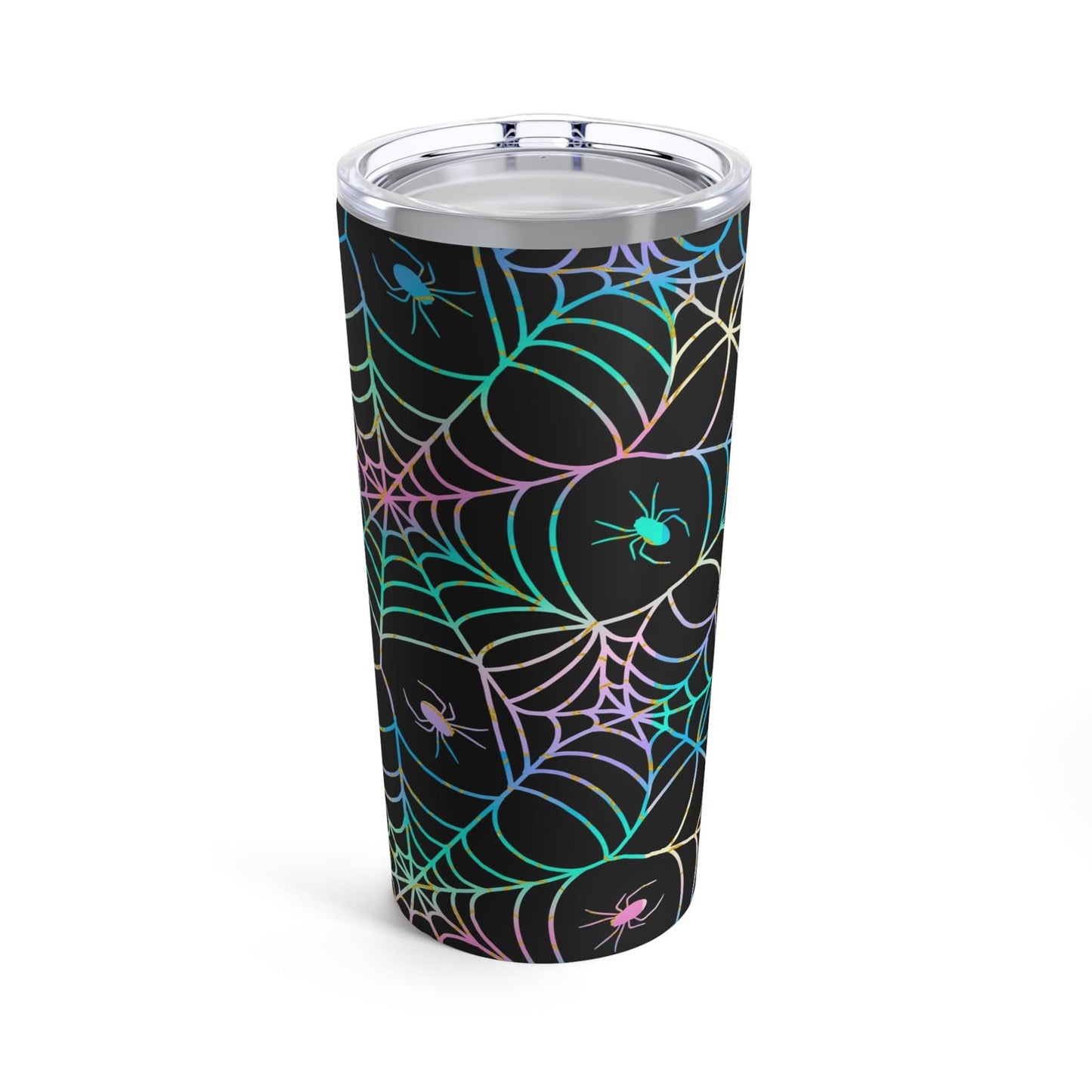 Multicolored Spider Web 20 oz Tumbler