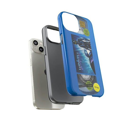 The Wraith Blue Edition Impact Resistant VHS Phone Case