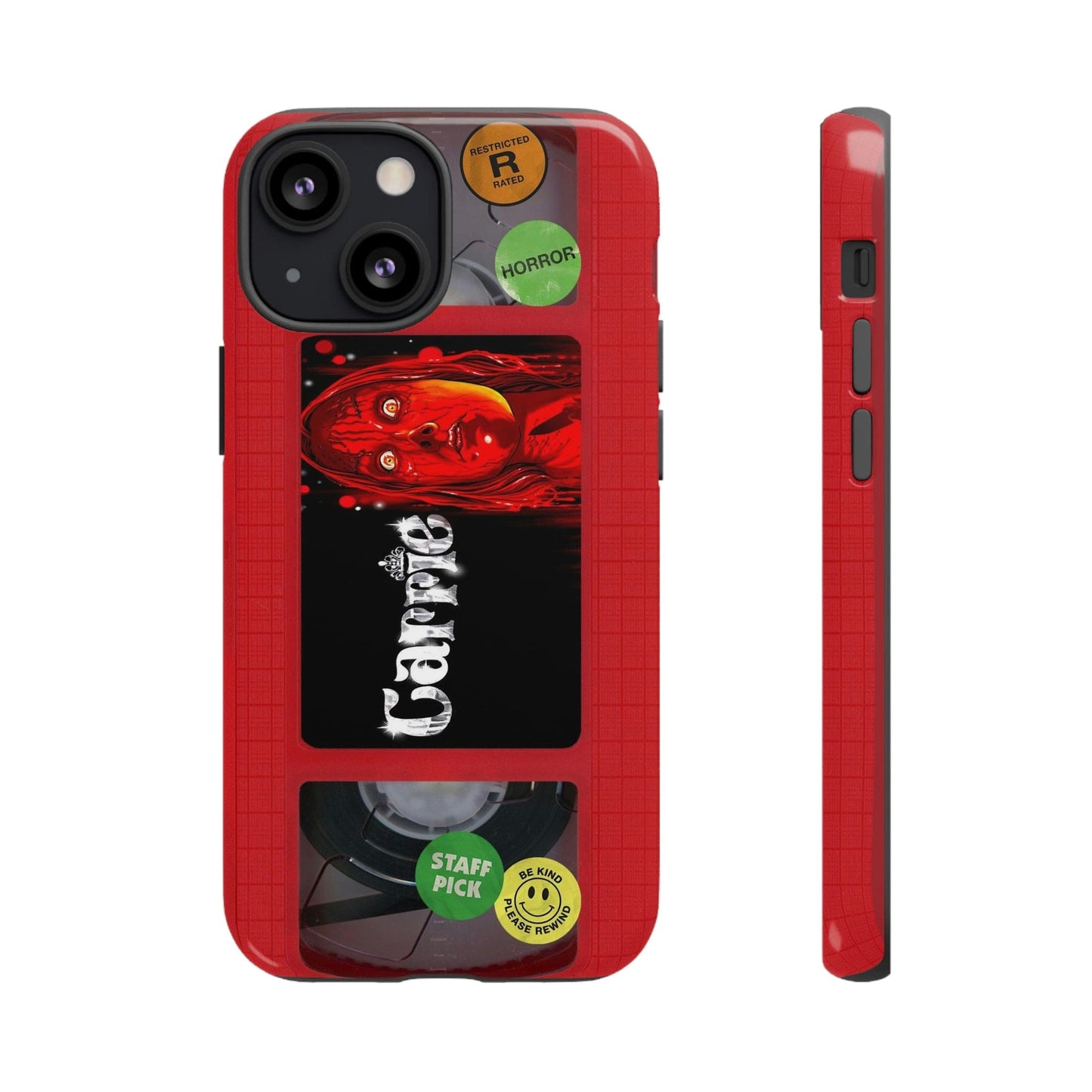 Carrie Red Edition Impact Resistant VHS Phone Case