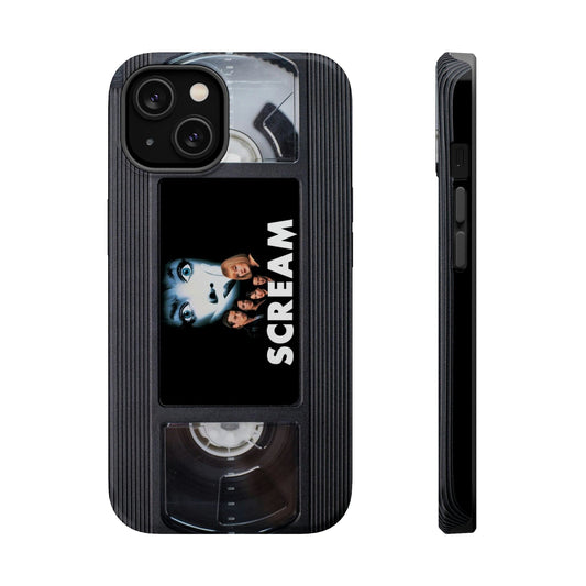 Scream MagSafe Impact Resistant VHS Phone Case