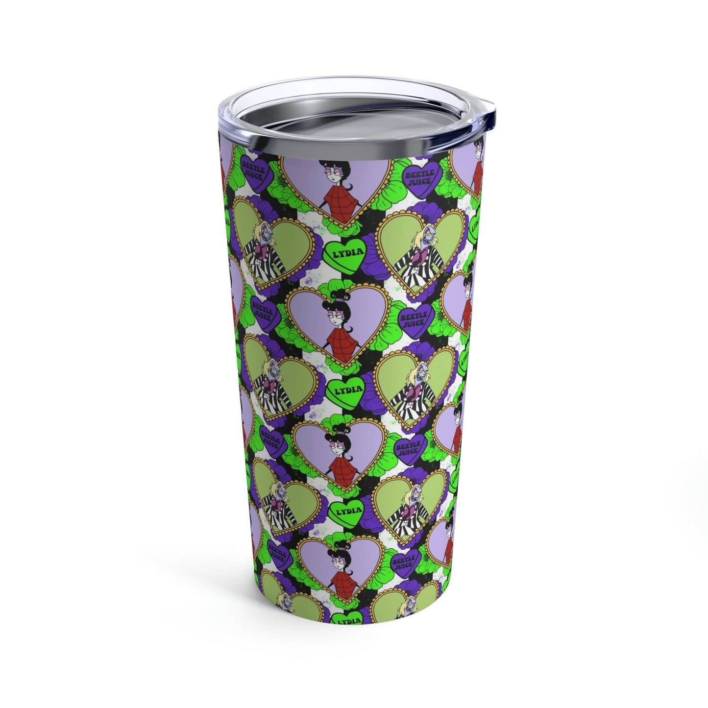 Lydia and Beetlejuice 20 oz Tumbler
