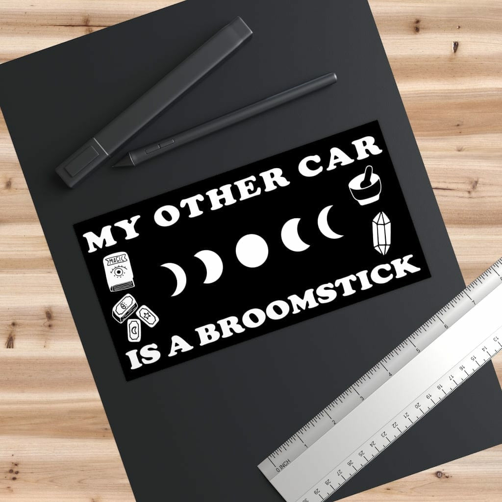 My Other Car is a Broomstick Bumper Sticker