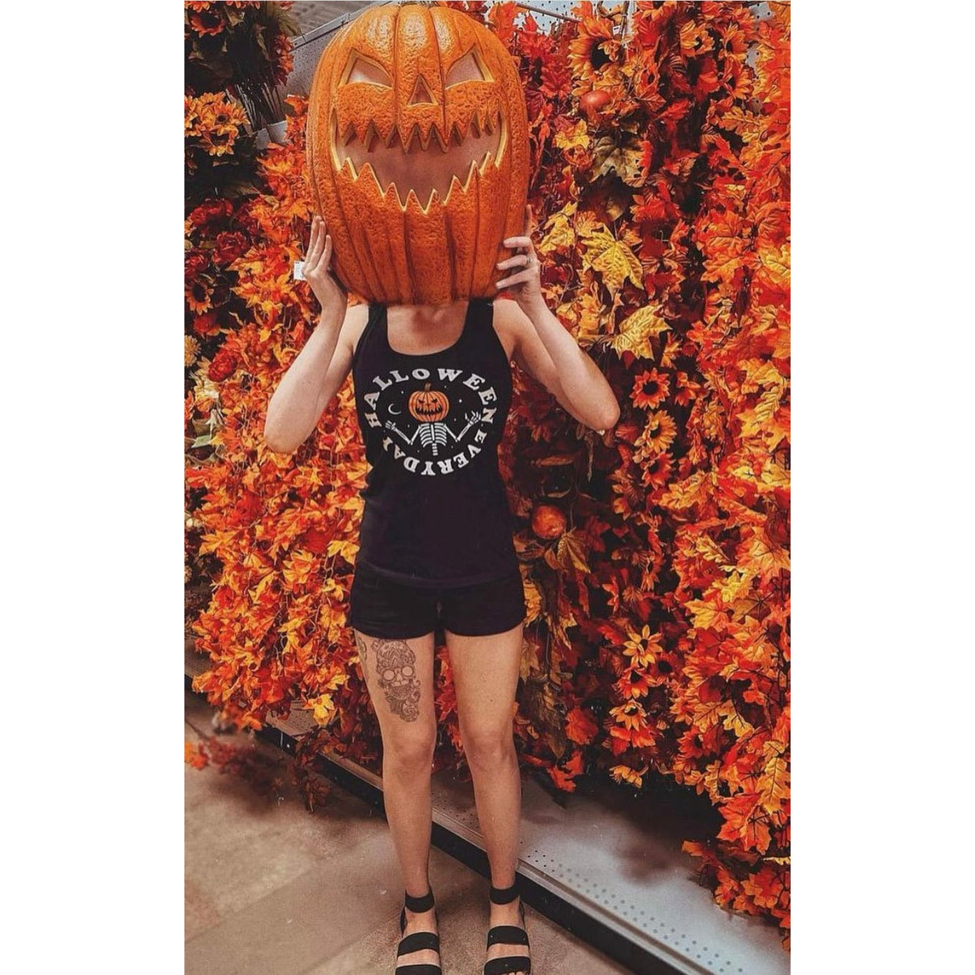 Halloween Everyday Women's Racerback Tank