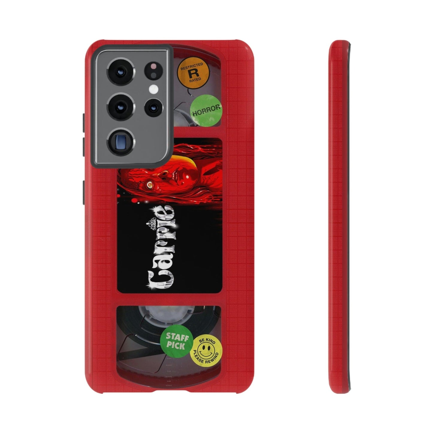 Carrie Red Edition Impact Resistant VHS Phone Case