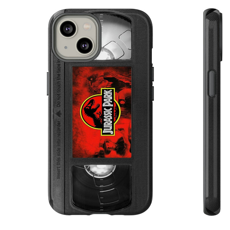 Jurassic Impact Resistant VHS Phone Case