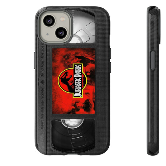 Jurassic Impact Resistant VHS Phone Case