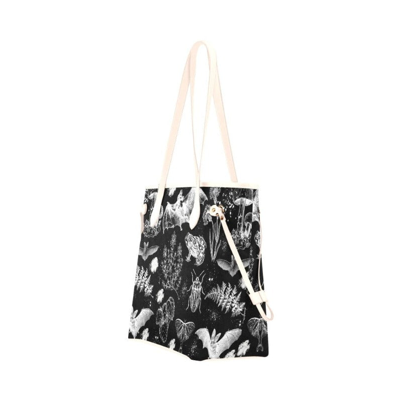 Dark Cottagecore Canvas Tote Bag