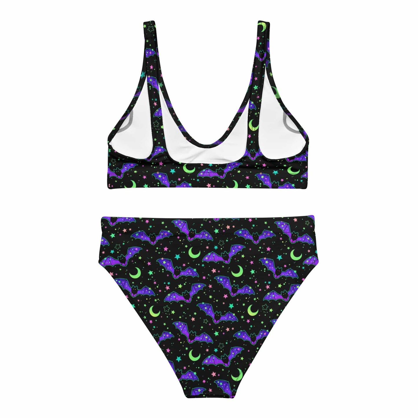 Luna Bats High-waisted bikini