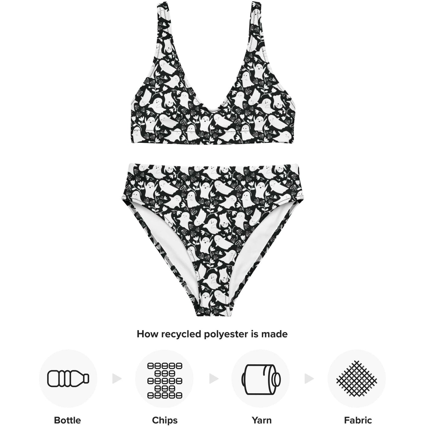 Ghostly High-waisted Bikini