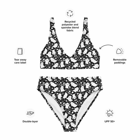 Ghostly High-waisted Bikini