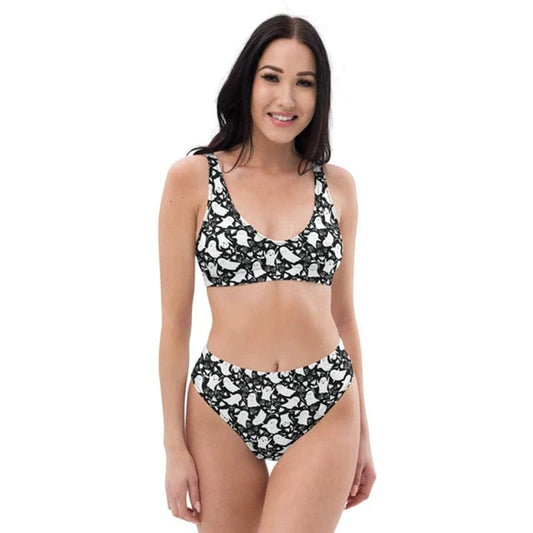 Ghostly High-waisted Bikini
