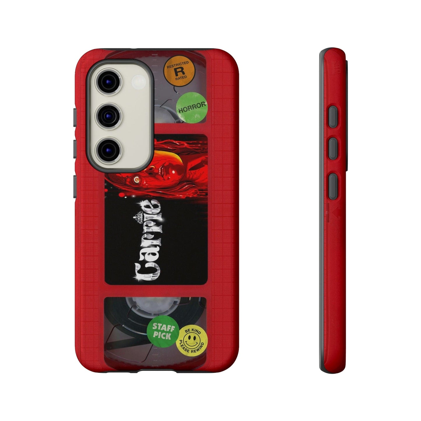 Carrie Red Edition Impact Resistant VHS Phone Case