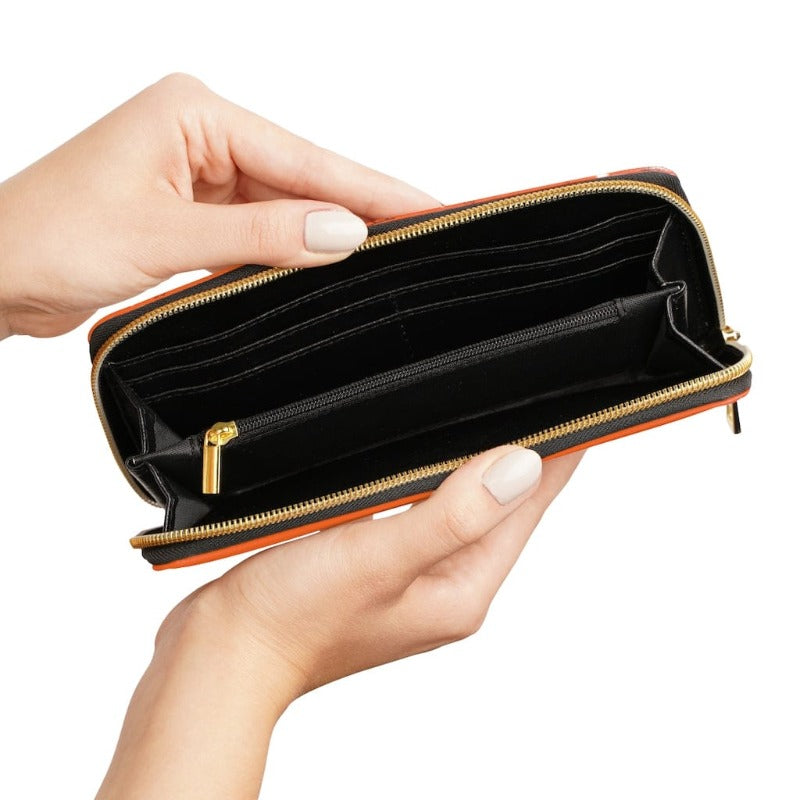 Spoopy Zippered Wallet
